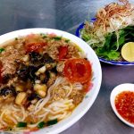 Bún riêu cô Phượng ở Phan Rang - ăn sáng ở Phan Rang