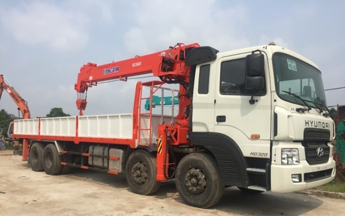 Thuê Xe Cẩu Theo Tháng Ở Hóc Môn